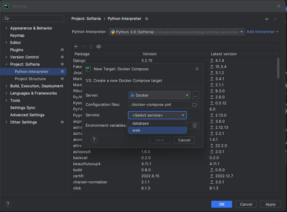 Pycharm Settings